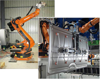 沖壓板金ROBOT移載系統整合