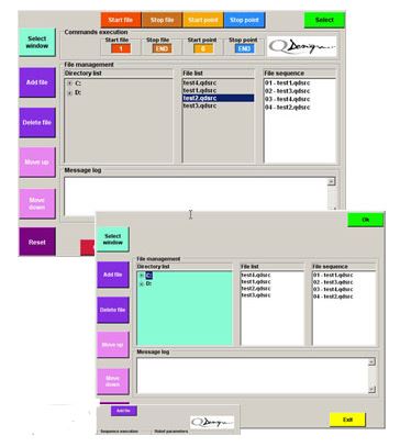 程式管理人機介面 (QD HMI)